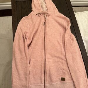 Pink Roxy zip up